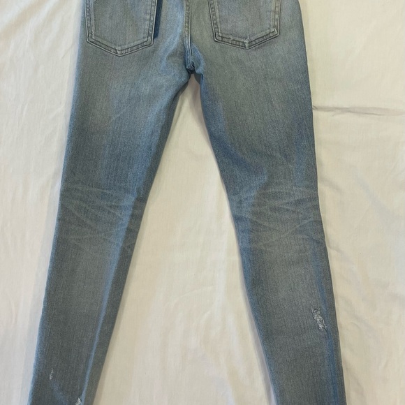 Moussy Vintage Distressed Light Blue Women's Jeans Size 24 - Picture 3 of 15